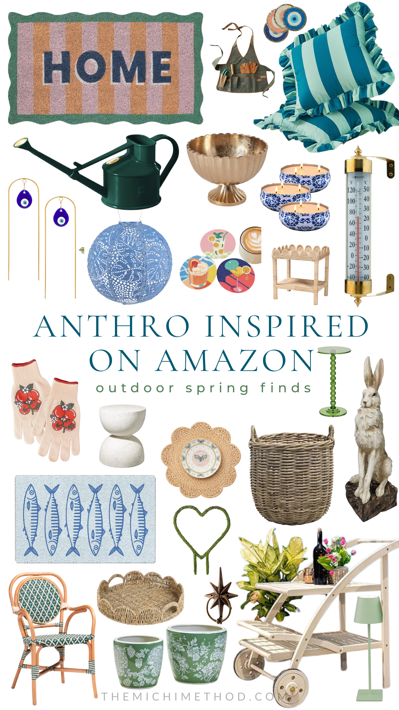 Anthro-Inspired Spring Porch Decor Finds on Amazon